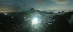 Archiv Foto Webcam Peak Walk Hängebrücke Glacier 3000 01:00