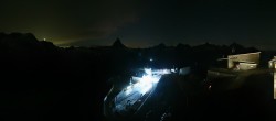 Archiv Foto Webcam Zermatt: Gornergrat Bergstation 23:00