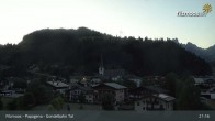 Archiv Foto Webcam Filzmoos: Papageno Talstationsgebäude (1057m) 02:00