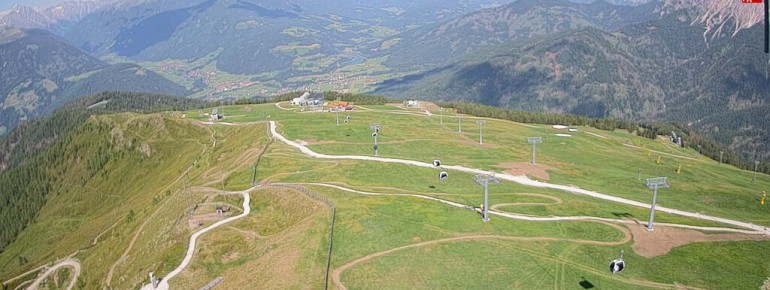 Kronplatz: Blick auf Olang